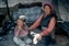 A Grandmother and her Grandaughter in a Nomad Camp near Tingri