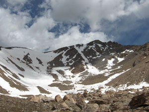 Pam almost to the top