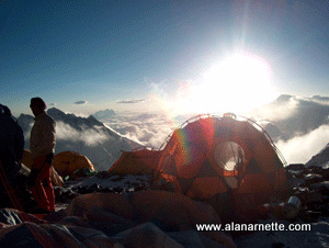 camp2 at sunset