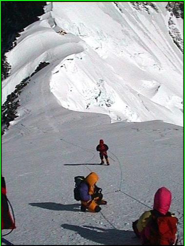 Climb to C2, courtesy of Big Green Everest
