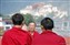 Monks Sightseeing in Lhasa, Tibet